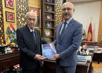 Genel Başkanımız Talip Geylan, MHP Genel Başkanı Sayın Devlet Bahçeli’yi Ziyaret Etti.