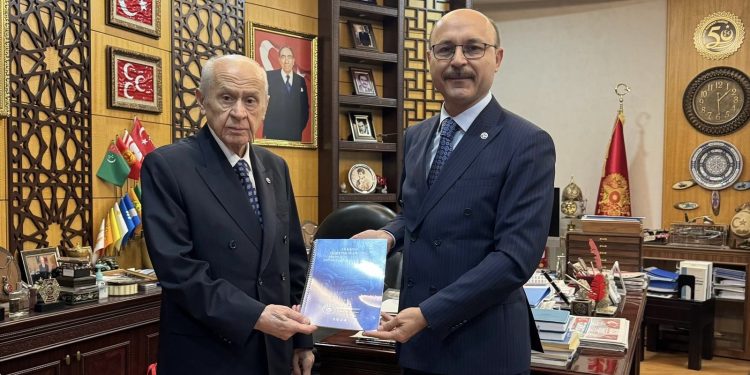 GENEL BAŞKANIMIZ TALİP GEYLAN, MHP GENEL BAŞKANI SAYIN DEVLET BAHÇELİ’Yİ ZİYARET ETTİ