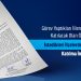 GÖREV YAPTIKLARI İLLERDE SEMİNER ÇALIŞMALARINA KATILACAK OLAN ÖĞRETMENLERİMİZE DE İSTEDİKLERİ İLÇELERDE SEMİNER ÇALIŞMALARINA KATILMA İMKÂNI VERİLSİN!