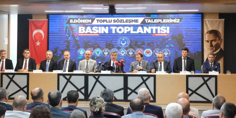 8. DÖNEM TOPLU SÖZLEŞME TALEPLERİMİZİ AÇIKLADIK