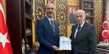GENEL BAŞKANIMIZ TALİP GEYLAN MHP GENEL BAŞKANI SAYIN DEVLET BAHÇELİ’Yİ ZİYARET ETTİ